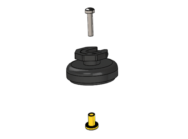 Klickfast stud for Hytera VM780 Passer til Hytera VM780