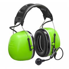 3M Peltor CH-5 High Att Headset Flex m/hodebøyle Hi-Viz