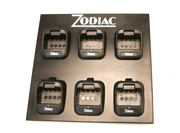 Zodiac lader 6-pos 230 VAC Freetalk Pro/Flex
