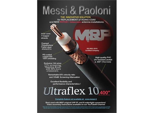 M&P Ultraflex 10 100 meter på trommel