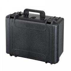 MAX Case transportkasse 465H220 465 x 335 x 220, sort, tom