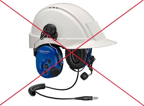 Motorola Hodesett, ATEX, Heavyduty Boom-mikrofon, omgivelseslyd