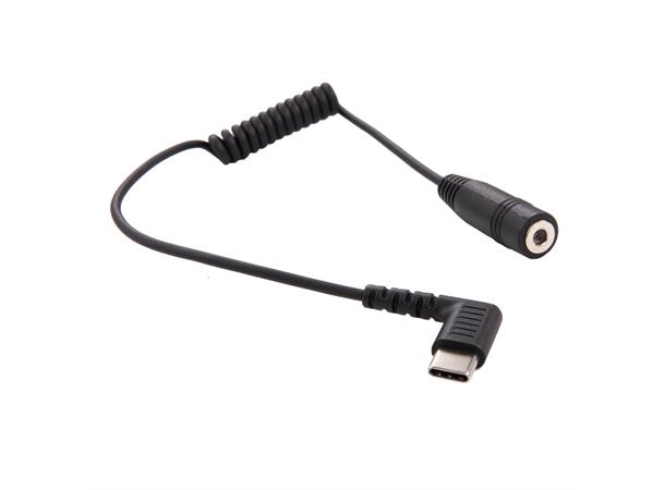 AlfaGear øreplugg 1-tråd lytte m/audiostøpsel (USB-C)
