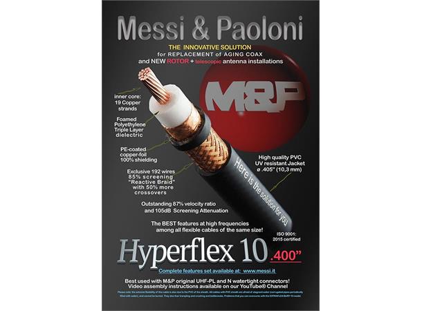 M&P Hyperflex 10 100 meter på trommel