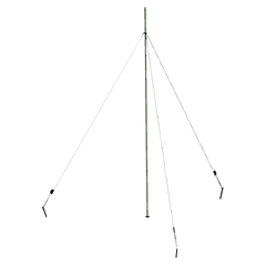 Comrod mast portabel 5,4 meter Mil-std, olivengrønn