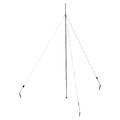 Comrod mast portabel 5,4 meter Mil-std, olivengrønn