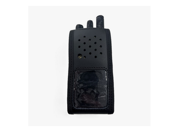 Klickfast bæreveske Motorola R5 P1, myk lær, side åpning