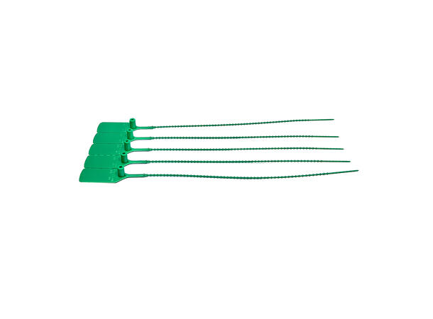 Plombering plast grønn 10 pk