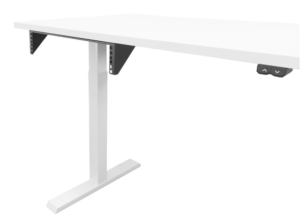 Rack 19" veggmontert 3U, sort, stål