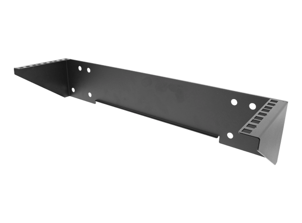 Rack 19" veggmontert 3U, sort, stål