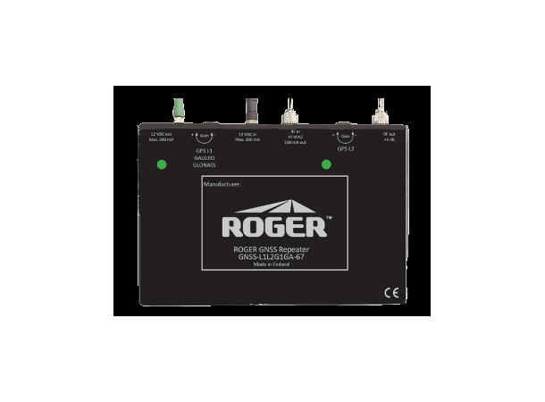 Roger GNSS repeater utendørs (IP67) Uten strømforsyning (AC)