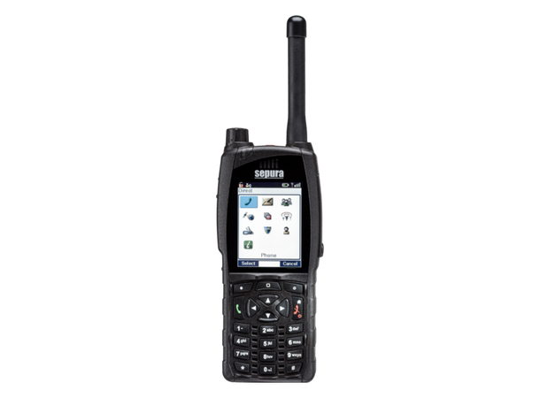 Sepura SC2024 uten nødnett Clear 403-470MHz. GPS, BT, WIFI, Man Dow