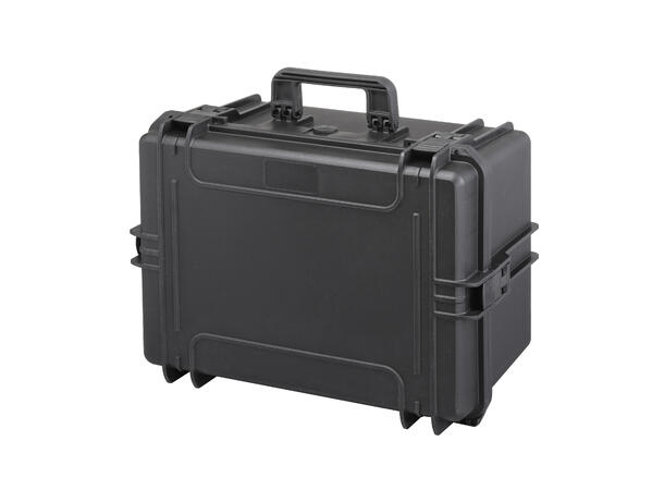 MAX Case transportkasse 505H280 Tom, 500x350x280, sort