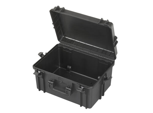 MAX Case transportkasse 505H280 Tom, 500x350x280, sort