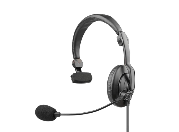 AlfaGear mono-headset til Caltta PH6 Med PTT på ledningen