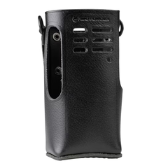 Motorola bæreveske i lær GP340 Med belteloop