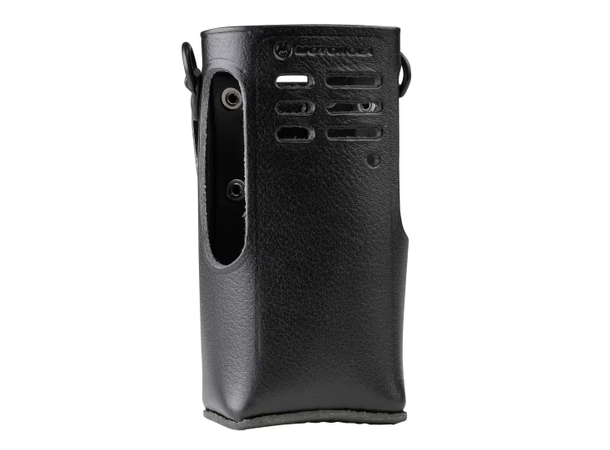 Motorola bæreveske i lær GP340 Med belteloop