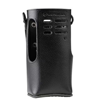 Motorola bæreveske i lær GP340 Med belteloop