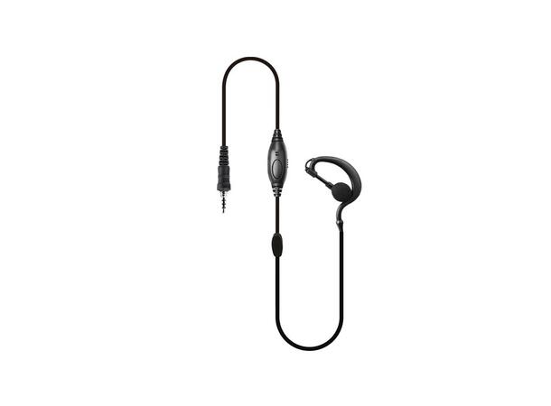 Entråd øreplugg med PTT For Motorola EVX-S24