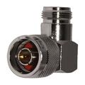 RF konnektor N-f/N-f vinkel