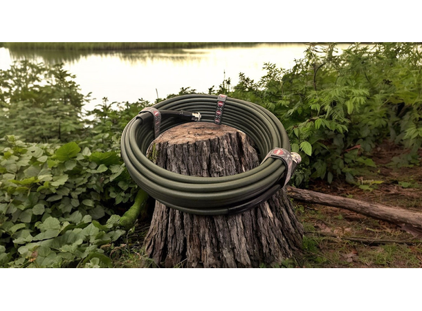 M&P koakskabel TAC KIT 15 meter, Stealth-Flex 7, N/N