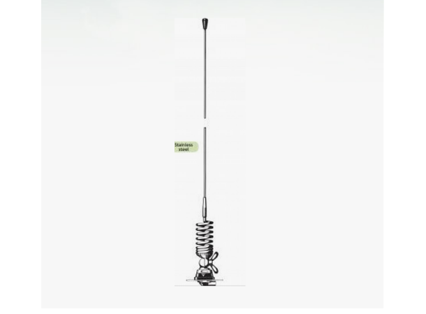 Procom MH 3-BZR 5/8 Sort M/fjær 144-175Mhz