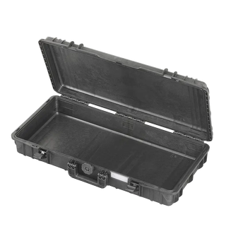 MAX Case transporkasse 800S 800x370x140, sort, cubed foam