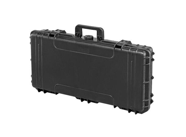 MAX Case transporkasse 800S 800x370x140, sort, cubed foam