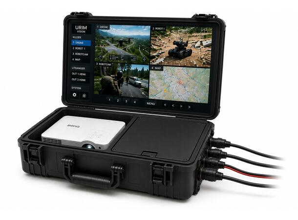 URIM Vision  Pro Koffert med video monitorering