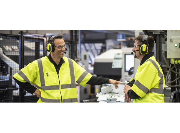 3M PELTOR WS Alert X Hodebøyle, sterk gul, app