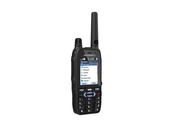 Motorola MXP600 TETRA terminal clear inkl ant, batt, belteclips og HI- pow