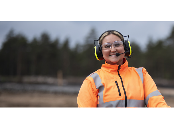 PELTOR WS Alert X(3M) Hodebøyle, sterk gul, app